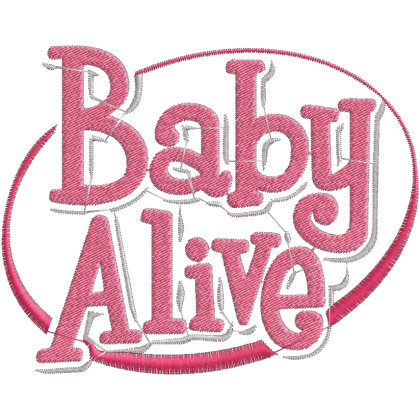 Matriz de Bordado Baby Alive 